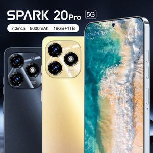 Teléfono inteligente Hd + Teléfono original <span class=keywords><strong>Techno</strong></span> <span class=keywords><strong>Spark</strong></span> 20 Pro, teléfonos móviles de 7,3 pulgadas, 5G, Android13.0, 16Gb + 1TB, de pulgadas - Product Image 3