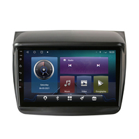 Navegación de coche Krando de 9 "para Mitsubishi Pajero Sport 2 2008 - 2016 L200 Triton unidad principal inalámbrica Carplay pantalla táctil Android
