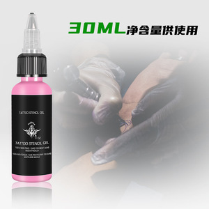 Gel à stencil pour tatouage Tuffking 30ml 120ml non toxique pour artistes tatoueurs et étudiants - Product Image 4
