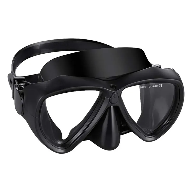 水泳ダイビングシュノーケリングマスク防水大人用シリコン強化メガネ