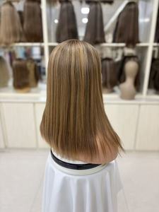 Pelucas de Cabello Humano Virgen al Por Mayor con Frente de Encaje Suizo HD, Transparentes y Transpirables, con un Aspecto Natural sin Pegamento - Product Image 5