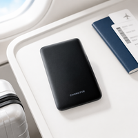 Batterie externe ultra-fine Type-C 10000mAh 196g 30W PD Charge rapide 15W Chargeur sans fil magnétique Portable Aluminium ODM