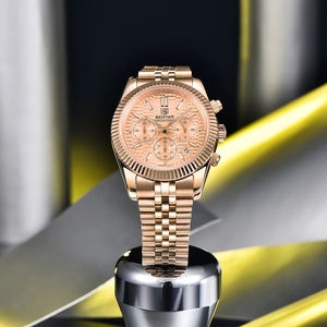 Montre pour homme Benyar S001, calendrier, aiguilles lumineuses, marque haut de gamme, <span class=keywords><strong>chronographe</strong></span> multifonction, montre pour homme d'affaires, montre en acier inoxydable, luxe - Product Image 6