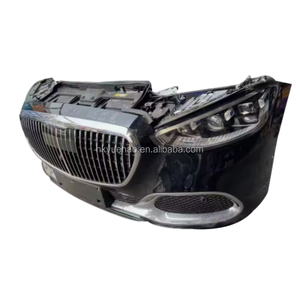 High-quality suitable for Mercedes-Benz S-Class accessories LED headlights and new plastic front bumper with clips exterior <b>car</b> - Product Image 4