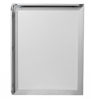 A1/A2/A3/A4 Cadre à pression pour affiche en métal pour intérieur et extérieur Cadre en métal pour affiche en aluminium