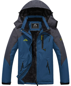 Fabricantes de ropa, ropa de calle, chaquetas de lana para hombres, invierno, resistente al agua, cortavientos, sudaderas con capucha, chaquetas y abrigos para hombres - Product Image 2