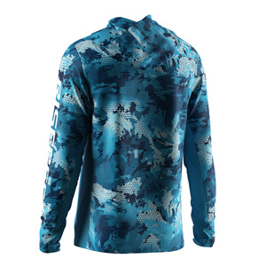 Sudadera Funcional para Hombre, para Viajes, Pesca y Surf, con Protección UPF100+, Paneles de Malla en las Axilas, Ropa Deportiva Personalizada para Exteriores - Product Image 4