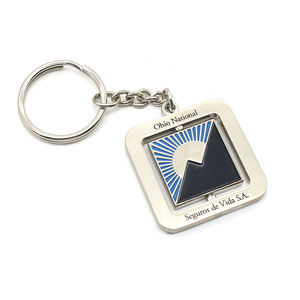 Yaratıcı 2D anahtarlıklar Metal çinko alaşım yumuşak Ename anahtarlık özel ekskavatör anahtarlık - Product Image 5