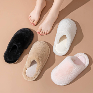 Pantofole Invernali Personalizzate <span class=keywords><strong>da</strong></span> <span class=keywords><strong>Donna</strong></span> <span class=keywords><strong>in</strong></span> Cotone per Interni ed Esterni, Morbide, Calde, Antiscivolo, Scarpe <span class=keywords><strong>da</strong></span> <span class=keywords><strong>Camera</strong></span> con Punta Chiusa, Vendita all'Ingrosso - Product Image 4