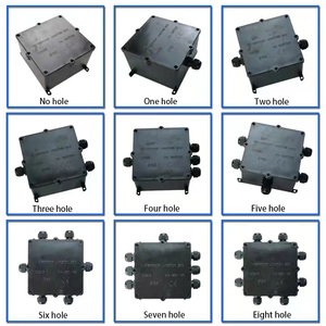 Kotak Distribusi Pagar Listrik Plastik Sambungan CDE105-8P Kotak Sambungan 8 Jalan Ip68 Tahan Air - Product Image 4