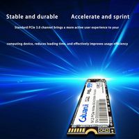 قرص صلب SSD M2 NVME بسعات 128 جيجابايت و256 جيجابايت و512 جيجابايت و1 تيرابايت و2 تيرابايت، قرص صلب داخلي M.2 2280 PCIe 3.0 للكمبيوتر المحمول وسطح المكتب وأجهزة الألعاب