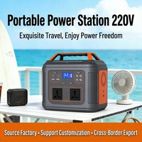 Générateur Solaire Portable Étanche 110V 300W 600W 1500W 3kW 5kW pour Camping et Urgences – Station d'Énergie Rechargeable