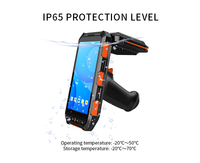 Lecteur RFID portable UHF UPIN-C6 E710, PDA RFID UHF mobile Android 13.0, collecteur 4G, scanner QR, gestion des stocks et des actifs