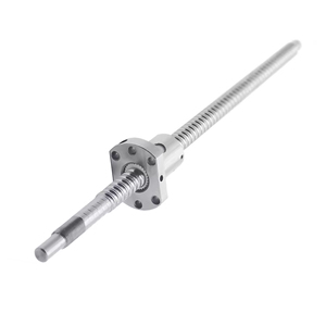 Husillo de Bolas de Precisión C5 <span class=keywords><strong>DFI</strong></span> de 20 mm con Doble Tuerca de Precarga para CNC - Product Image 1