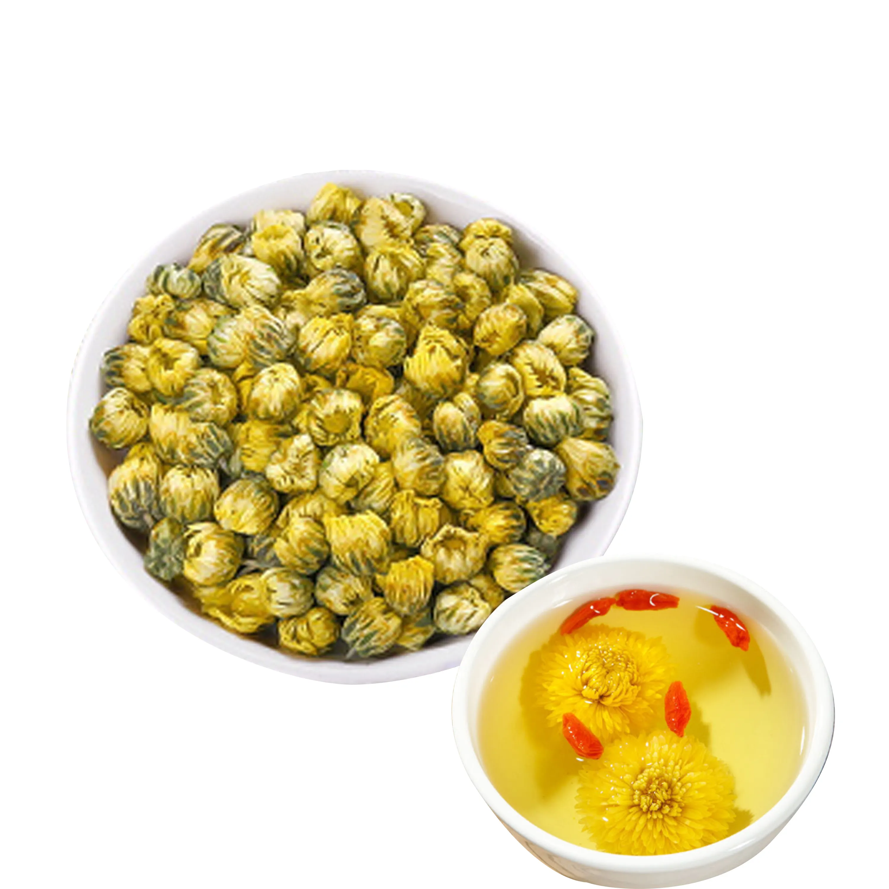 Premium large Gold silk yellow chrysanthemum flower tea