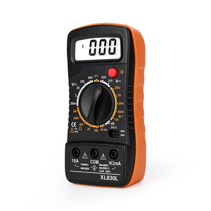 Multímetro Digital XL830L de 3 Dígitos, 600V 10A, con Retroiluminación, Portátil, para Pruebas Eléctricas - Product Image 5