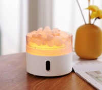 Diffuseur d'huiles essentielles EEssen 250mL, diffuseur de lampe à sel 3-en-1, lampe à sel de l'himalaya, diffuseur d'aromathérapie et humidificateurs