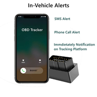 Traceur GPS Mini OBD 2G LTE, Suivi en Temps Réel Mondial avec Alarme Géofence pour la Location de Voitures et la Gestion de Flotte