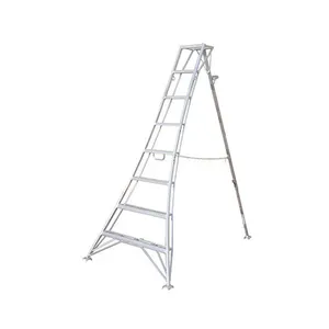 Excellent strength aluminum folding multipurpose moving step ladder