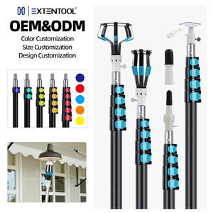 Juego de Cambiadores de Lámparas Ajustables con Varillas Telescópicas Resistentes, Abrazaderas Seguras y Adaptadores Versátiles para el Hogar - Product Image 1