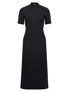 เดรสทรงเอไลน์ยาวถึงพื้น ผ้าถักลำลองสำหรับฤดูร้อน ซักได้ บริการ OEM - Product Image 3