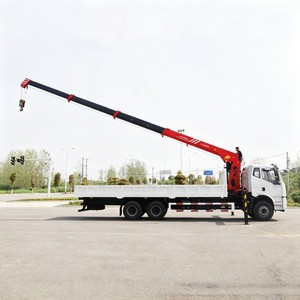 Grue à flèche télescopique hydraulique montée sur camion FAW 6x4 robuste de 12, 16 et 20 tonnes à vendre - Product Image 5