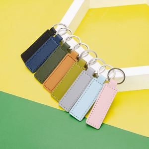 Multipurpose PU Leather <b>Key</b> <b>Ring</b> with Detachable Badge Clip Office Hotel Business Souvenirs - Product Image 5