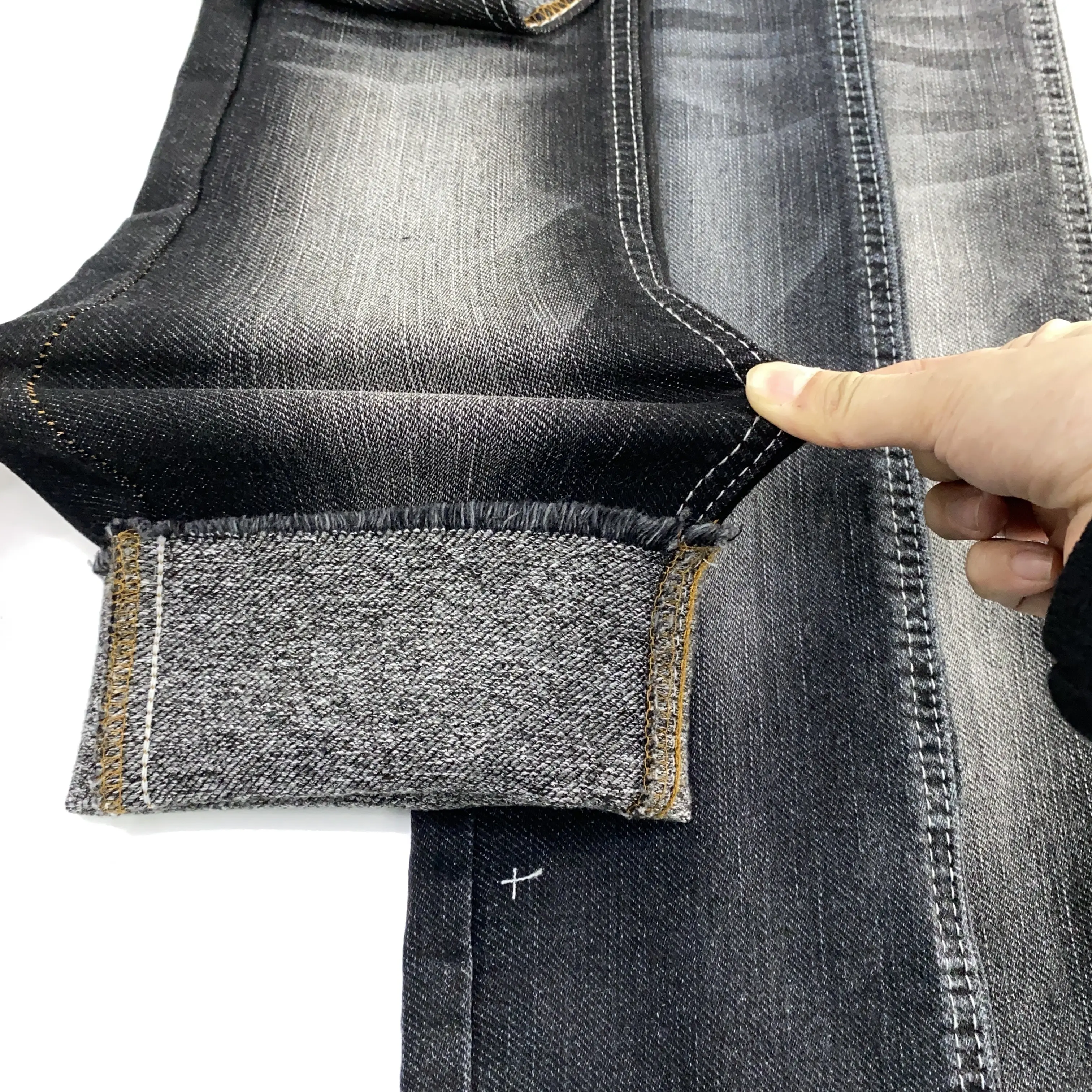 Big Stretch Men Boy Friend Denim Fabric For Jeans Denim Fabric Heavy Cotton Rolls Of Denim Fabric