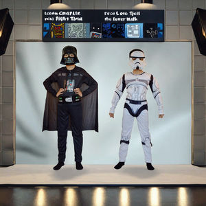 Disfraz de Stormtrooper para Niños Windranger, Conjunto Completo con Máscara, Estilo Personaje de <span class=keywords><strong>Darth</strong></span> <span class=keywords><strong>Vader</strong></span> de TV/Película, Mono de Poliéster para Halloween - Product Image 3