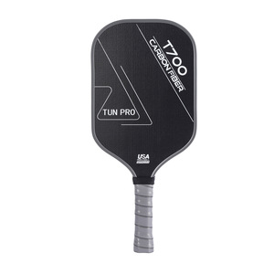 Paleta de Pickleball Tun Pro T700 de Fibra de Carbono, 41.5cm, para Entrenamiento de Adultos, Aprobada por la USA - Product Image 1