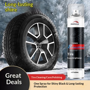 Garstor - <span class=keywords><strong>Espuma</strong></span> Abrillantadora y <span class=keywords><strong>Limpiadora</strong></span> <span class=keywords><strong>de</strong></span> Neumáticos <span class=keywords><strong>para</strong></span> Automóviles, Cera Renovadora en Aerosol, 700 g, Caducidad <span class=keywords><strong>de</strong></span> 3 Años, Shandong - Product Image 5