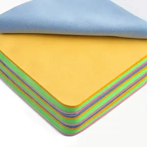 नरम Microfiber साबर सफाई कपड़ा तौलिया के लिए फोन और चश्मा स्क्रीन नेत्र गिलास