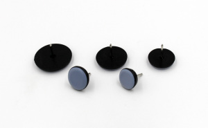 Deslizadores de Silla de Alta Calidad, Deslizadores de Muebles con Clavos de PTFE Gris de Fácil Movimiento - Product Image 6
