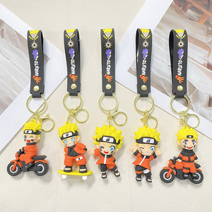 อะนิเมะ อุจิวะ นินจา ปั่นจักรยาน สำหรับพวงกุญแจพลาสติกน่ารัก ของขวัญสำหรับผู้ชายและผู้หญิง รุ่น A-009 - Product Image 2