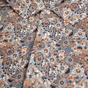 빨간 여자 깅엄 대나무 폴리 에스테르 통기성 폴리에스터 사용자 정의 로고 Pique 빠른 건조 남성 '여성 빅 사이즈 진주 스냅 골프 셔츠 - Product Image 6