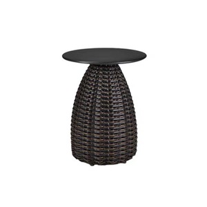 Modern Weather-resistant steel <b>Outdoor</b> <b>Side</b> <b>Table</b> Set for Hotel Garden Poolside Villa hotel Patio Use dining <b>table</b> - Product Image 1