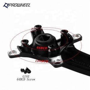 <span class=keywords><strong>Pédalier</strong></span> de vélo de montagne PROWHEEL 104BCD 170 175 mm carré avec manivelle et plateau - Product Image 4