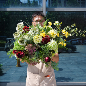 Hot Sale green Flower Ball Customize Wedding Flower Centerpieces for Event Decor - Product Image 1