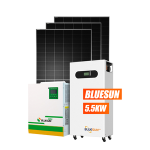 Sistema de energía solar fuera de la red de 3-5.5KW, kit solar completo para el hogar con batería de litio híbrida solar para uso doméstico. - Product Image 2