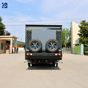 CAMPTRL Roulotte da Viaggio Fuoristrada per Overland, <span class=keywords><strong>Camper</strong></span> Rimorchiabile Resistente con Sospensioni Indipendenti per Campeggio Off-Grid - Product Image 5