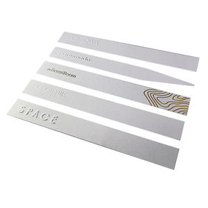 Premium Absorbing Fast Emboss Logo Original Brand Luxury Perfume Testers Tiras Tarjeta de muestra de papel - Product Image 1