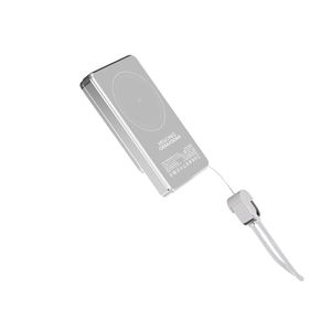 Chargeur sans fil magnétique F21 10000mAh en alliage d'aluminium, design fin, avec support intégré, écran LED, charge rapide 15W - Product Image 1