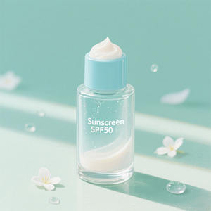 Marque privée Crème <span class=keywords><strong>solaire</strong></span> minérale avec logo personnalisé SPF 50 <span class=keywords><strong>non</strong></span> <span class=keywords><strong>grasse</strong></span> Lotion <span class=keywords><strong>solaire</strong></span> résistante à l'eau SPF 50 pour le <span class=keywords><strong>visage</strong></span> - Product Image 3