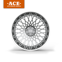 Jantes de voiture sport forgées sur mesure, finition concave, 19, 20, 22 pouces, 5x114.3/112/120 PCD, argentées, pour Gtr/urus/c8/mustang/bmw