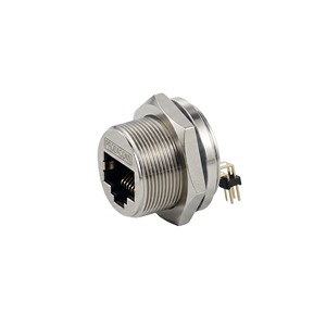 Connecteur de câble d'extension RJ45 circulaire étanche IP67 pour extérieur Cat5e - Product Image 6