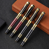 Ensemble de stylos à bille de luxe de style rétro avec 2 recharges, stylo à bille personnalisé pour la publicité d'entreprise, cadeaux promotionnels