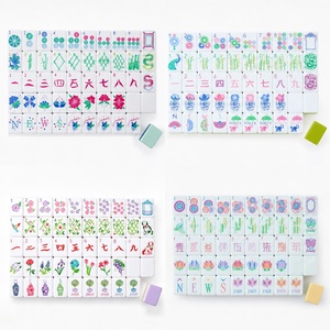 Tuiles de Mahjong en Acrylique de Style Américain Moderne, Tuiles Numériques Anglaises Personnalisées et Créatives - Product Image 2
