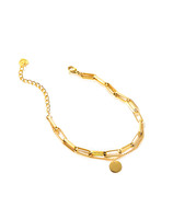 Bracelet breloque pour femme, bijou en acier inoxydable 2021, style moderne, nouvelle collection 316