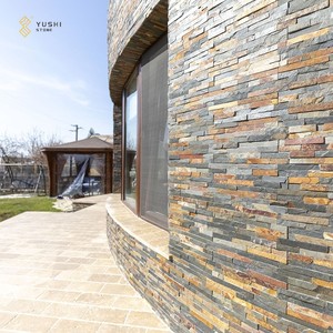 Manufacturer Wholesale Natural Slate <b>Z</b>-shaped Cultural Stone Wall Cladding Antacid Split Slate - Product Image 5
