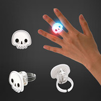 LED Flash Fingerringe Bulk Party bevorzugt 2 Stück Licht ringe für 8-13 Jahre Polycarbonat ACRYL Cosplay Party Dekoration Zubehör